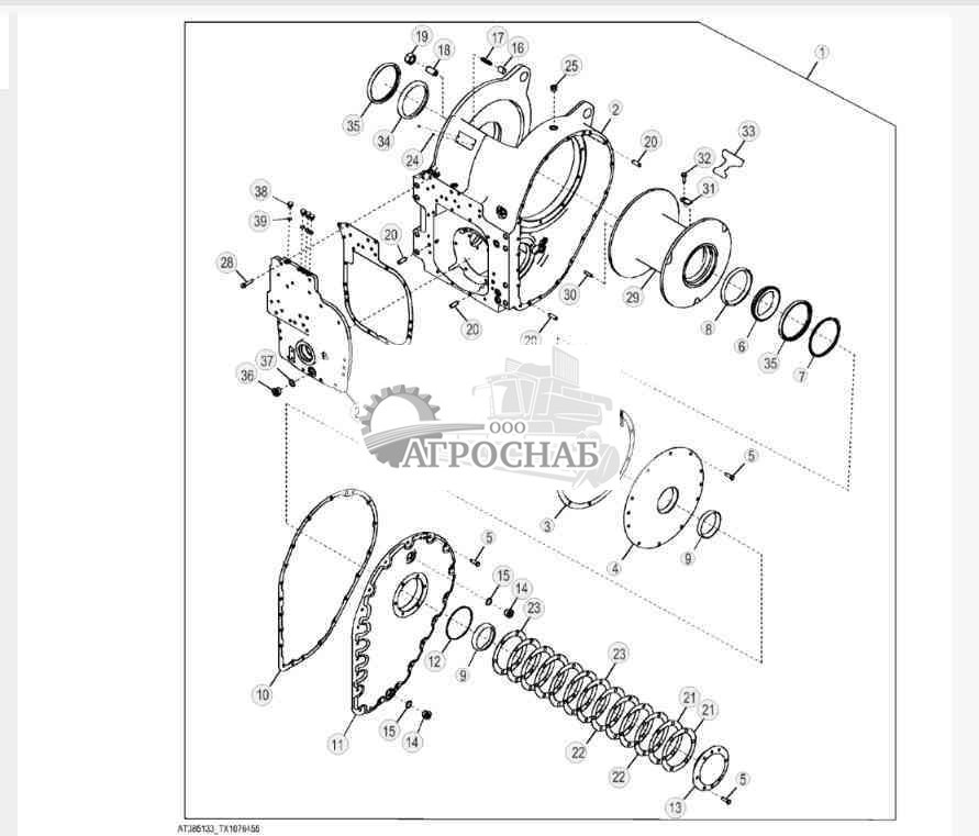 Лебедка (4000) (высокоскоростная) (прямой привод) 